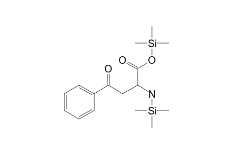 2-Amino-4-oxo-4-phenylbutanoic acid, N-trimethylsilyl-, trimethylsilyl ester