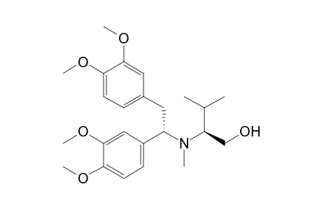 (+)-(2S,1'S)-2-[N-1,2-Bis(3,4-dimethoxyphenyl)ethyl-N-methyl]amino-2-isopropylethanol