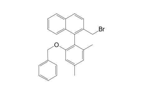 M-1-(2'-Benzyloxy-4',6'-dimethylphenyl)-2-bromomethylnaphthalene