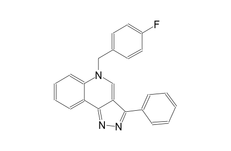 5H-pyrazolo[4,3-c]quinoline, 5-[(4-fluorophenyl)methyl]-3-phenyl-