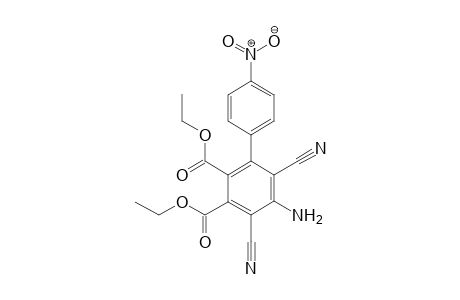 5-Amino-4'-nitro-4,6-dicyano-biphenyl-2,3-dicarboxylic acid diethyl ester
