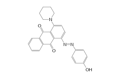 9,10-anthracenedione, 1-[(E)-(4-hydroxyphenyl)azo]-4-(1-piperidinyl)-