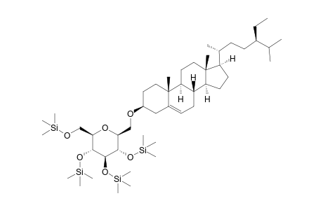 Sitosteryl-3-.beta.-D-glucopyranoside tetra(trimethylsilyl)ether