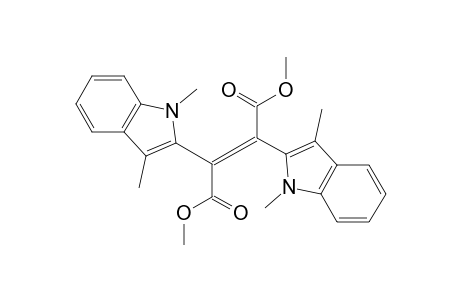 Dimethyl 2,3-bis(1,3-dimethylindol-2-yl)fumarate