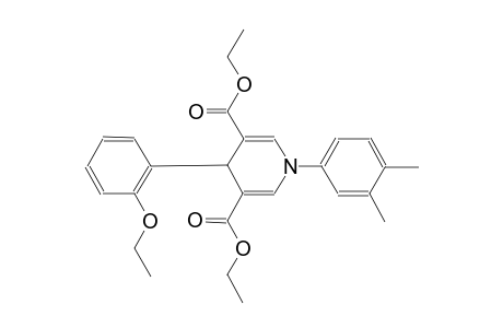 3,5-pyridinedicarboxylic acid, 1-(3,4-dimethylphenyl)-4-(2-ethoxyphenyl)-1,4-dihydro-, diethyl ester