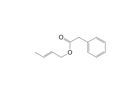 Benzeneacetic acid, 2-butenyl ester, (E)-