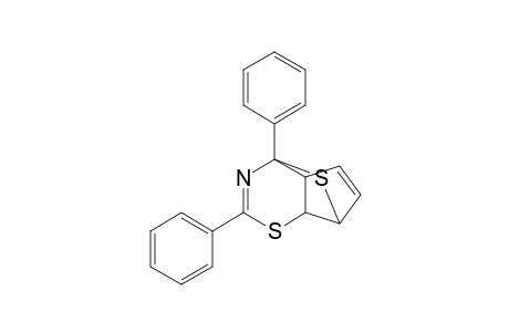 4,6-Diphenyl-5-aza-3,7-dithiatricyclo[4.4.0.0(2,8)]deca-4,9-diene