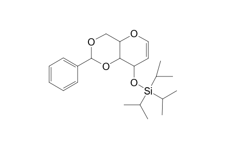 D-ribo-Hex-1-enitol, 1,5-anhydro-2-deoxy-4,6-O-(phenylmethylene)-3-O-[tris(1-methylethyl)silyl]-
