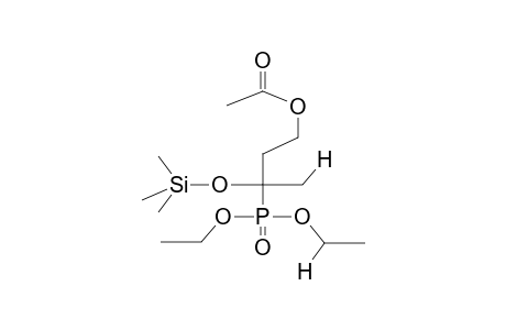 O,O-DIETHYL(1-TRIMETHYLSILYLOXY-3-ACETOXY-1-METHYLPROPYL)PHOSPHONATE