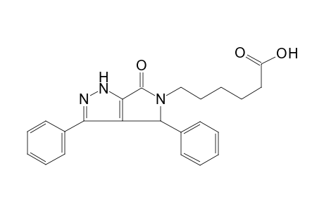 6-(6-keto-3,4-diphenyl-1,4-dihydropyrrolo[3,4-c]pyrazol-5-yl)hexanoic acid