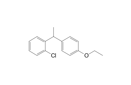 1-Chloranyl-2-[1-(4-ethoxyphenyl)ethyl]benzene