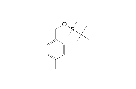 4-Methylbenzyl alcohol, tbdms derivative