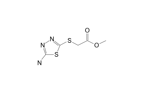 Methyl [(5-amino-1,3,4-thiadiazol-2-yl)thio]acetate