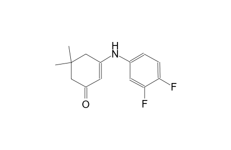 3-(3,4-difluoroanilino)-5,5-dimethyl-2-cyclohexen-1-one