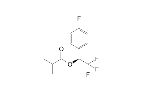 (S)-2,2,2-Trifluoro-1-(4-fluoro-phenyl)ethyl isobutyrate