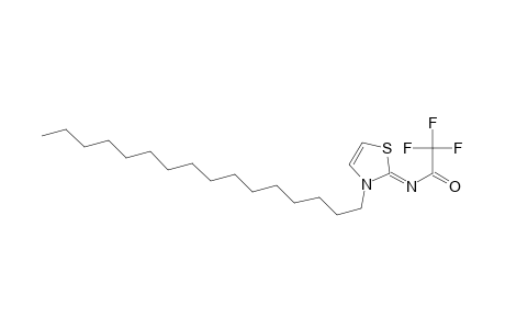 3-Hexadecyl-2-(trifluoroacetylimino)-4-thiazoline