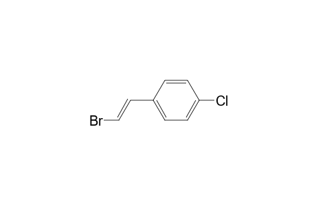 1-[(E)-2-bromanylethenyl]-4-chloranyl-benzene