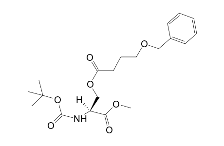 Methyl 3-[4-(Benzyloxy)butoyl]-2-[N-(tertbutoxycarbonyl)amido]propanoate