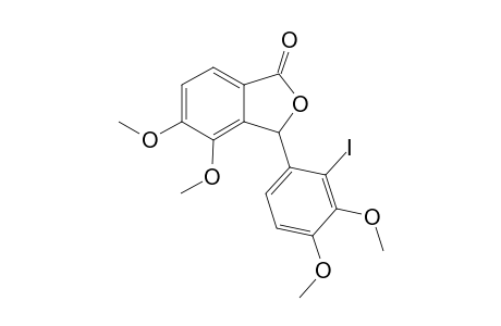 3-(2-Iodo-3,4-dimethoxy-phenyl)-4,5-dimethoxy-3H-isobenzofuran-1-one