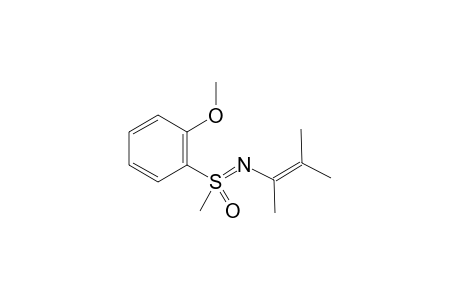 S-(2-Methoxyphenyl)-S-methyl-N-(3-methylbut-2-en-2-yl)sulfoximine