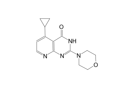 pyrido[2,3-d]pyrimidin-4(3H)-one, 5-cyclopropyl-2-(4-morpholinyl)-