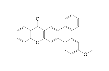 3-(4-Methoxyphenyl)-2-phenyl-9H-xanthen-9-one
