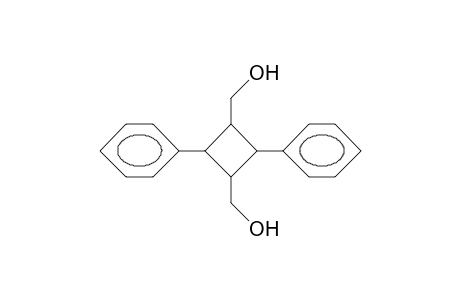 1-R,3-C-Bis(hydroxymethyl)-2-T,4-T-diphenyl-cyclobutane