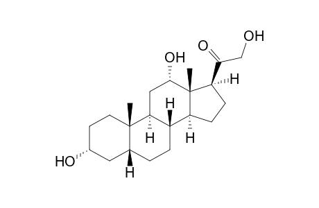 3α,12α,21-trihydroxy-5β-pregnan-20-one