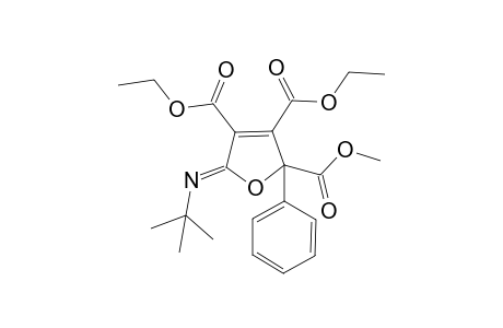 3,4-Diethyl 2-Methyl 5-tert-Butylimino-2-phenyldihydrofuran-2,3,4-tricarboxylate