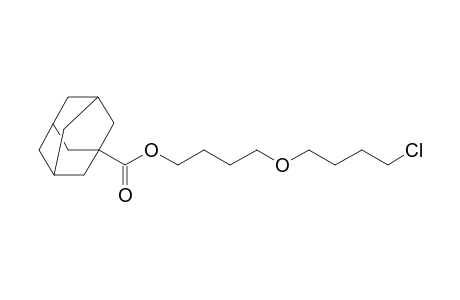 1-Adamantanecarboxylic acid 4-(4-chlorobutoxy)butyl ester