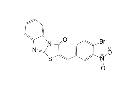thiazolo[3,2-a]benzimidazol-3(2H)-one, 2-[(4-bromo-3-nitrophenyl)methylene]-, (2E)-