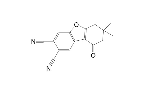 dibenzo[b,d]furan-2,3-dicarbonitrile, 6,7,8,9-tetrahydro-7,7-dimethyl-9-oxo-