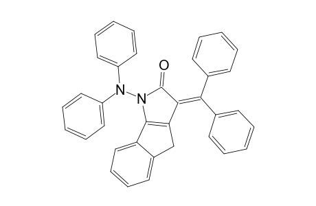 1-DIPHENYLAMINO-3-DIPHENYLMETHYLENE-3,4-DIHYDROINDENO-[1,2-B]-PYRROL-2(1H)-ONE