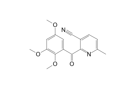 3-Pyridinecarbonitrile, 6-methyl-2-(2,3,5-trimethoxybenzoyl)-