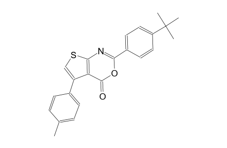 2-(4-tert-butylphenyl)-5-(4-methylphenyl)-4H-thieno[2,3-d][1,3]oxazin-4-one