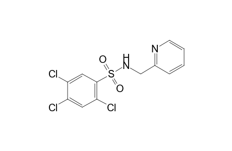 N-[(2-pyridyl)methyl]-2,4,5-trichlorobenzenesulfonamide