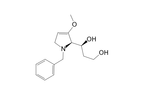 (S)-1-((R)-1-Benzyl-3-methoxy-2,5-dihydro-1H-pyrrol-2-yl)-propane-1,3-diol