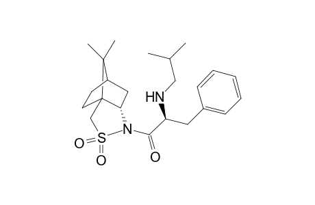 (2S,2' S)-{N-[2'-(Isobutylamino)-3'-phenylpropionyl}bornane-10,12-sultam