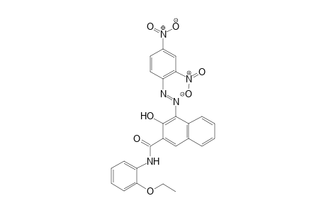 2,4-Dinitroaniline -> 2-hydroxynaphthoic arylide-2-ethoxyanilide