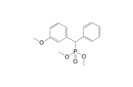Dimethyl ((3-methoxyphenyl)(phenyl)methyl)phosphonate