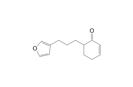 2-Cyclohexen-1-one, 6-[3-(3-furanyl)propyl]-, (.+-.)-