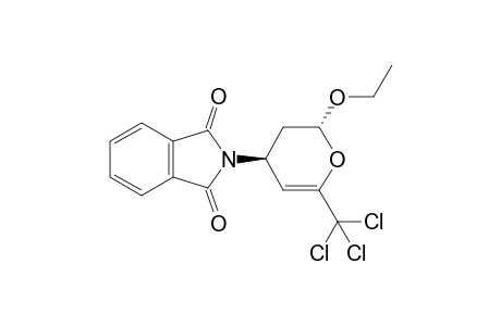 2-[(2R,4S)-2-ethoxy-6-(trichloromethyl)-3,4-dihydro-2H-pyran-4-yl]isoindoline-1,3-quinone