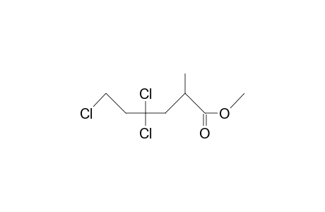 4,4,6-Trichloro-2-methyl-hexanoic acid, methyl ester