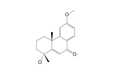 4.alpha.-Hydroxy-12-methoxy-18-norpodocarpa-5,8,11,13-tetraen-7-one