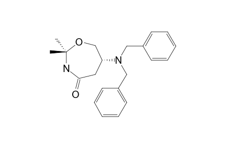 (S)-(+)-N,N-DIBENZYLAMINO-2,2-DIMETHYL-1,3-OXAZEPAN-4-ONE