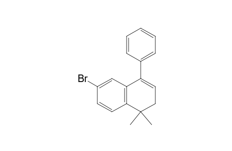 7-Bromo-4,4-dimethyl-1-phenyl-3,4-dihydronaphthalene