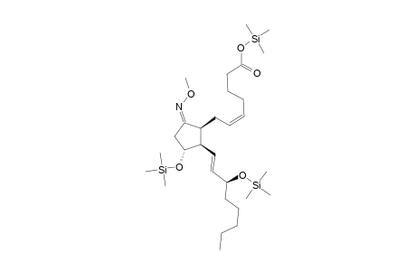 Prosta-5,13-dien-1-oic acid,9-(methoxyimino)-11,15-bis[(trimethylsilyl)oxy]-, trimethylsilyl ester, (5Z,9E,11.alpha.,13E,15S)-
