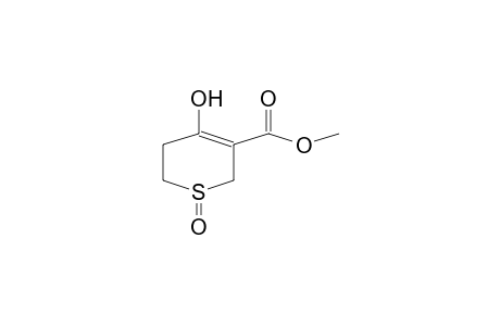 2H-THIOPYRAN-3-CARBOXYLIC ACID, 5,6-DIHYDRO-4-HYDROXY-METHYL ESTER 1-OXIDE