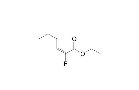Ethyl (2E)-2-fluoro-5-methylhex-2-enoate