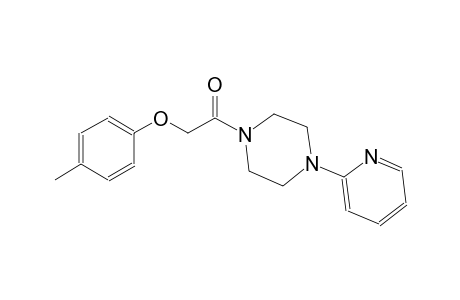 piperazine, 1-[(4-methylphenoxy)acetyl]-4-(2-pyridinyl)-